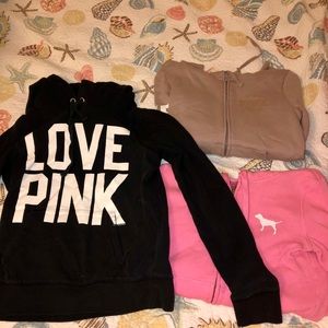 BUNDLE!! Victoria’s Secret hoodies